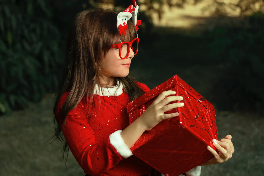 Lentes de regalos de navidad