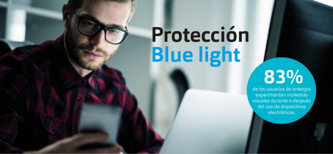 Gafas de protección para pantallas, tablets, luces led.