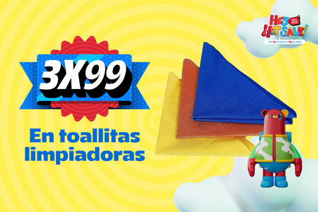 Toallitas de limpieza 3x99