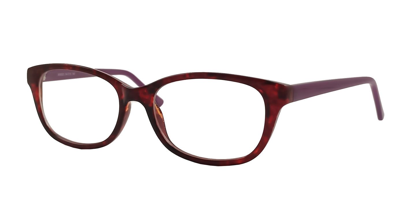 Lentes Con Protección Filtro de Luz Azul sin graduación Vino