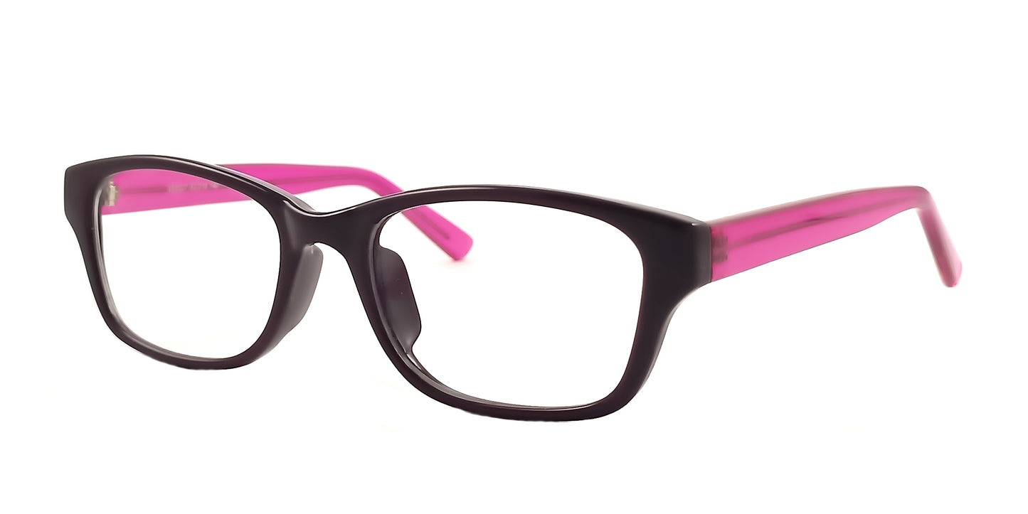 Lentes Con Protección Filtro de Luz Azul sin graduación Morado