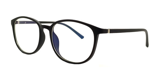 Lentes Con Protección Filtro de Luz Azul sin graduación Café
