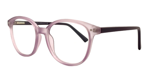 Lentes Con Protección Filtro de Luz Azul sin graduación Morado