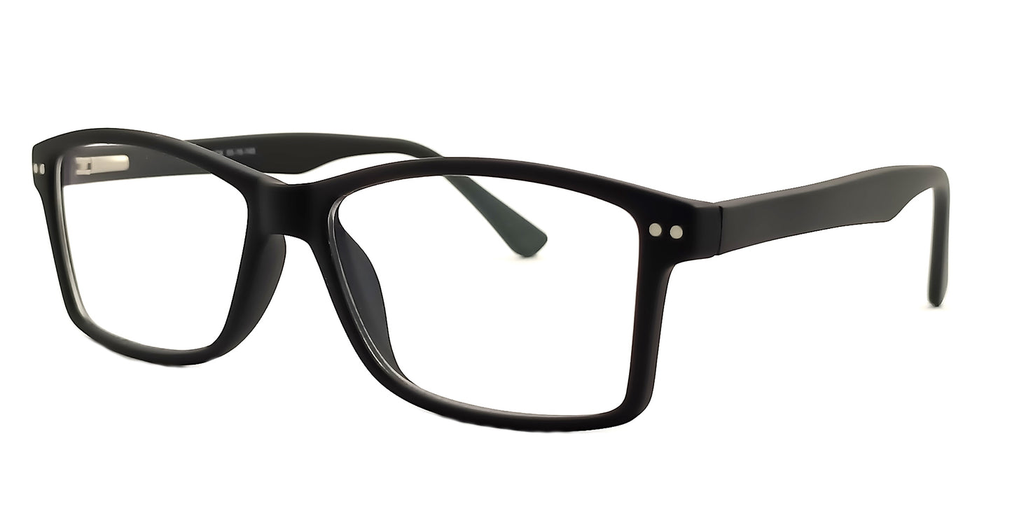 Lentes Con Protección Filtro de Luz Azul sin graduación Café