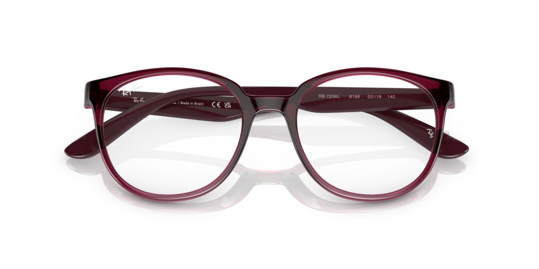 Lente Oftálmico Ray Ban 0RX7206L Vino