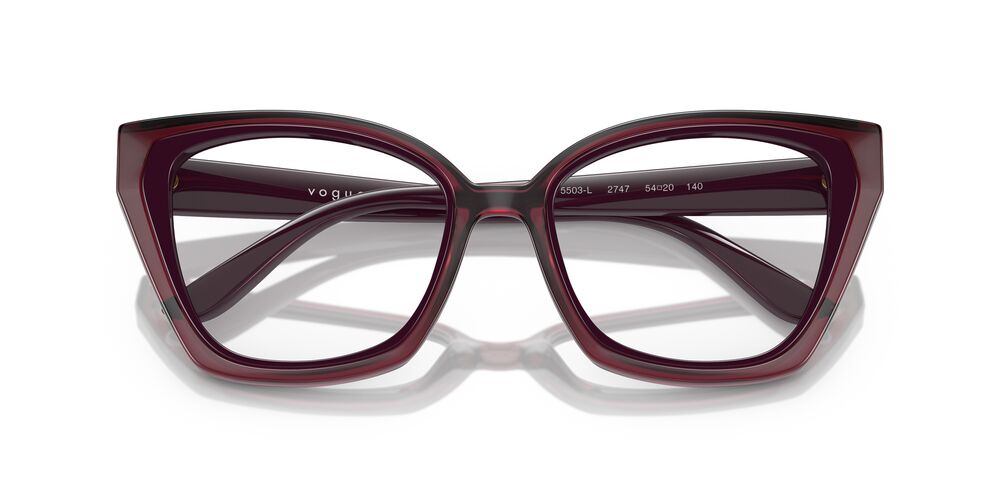 Lente Oftálmico Vogue Eyewear VO5503L Vino