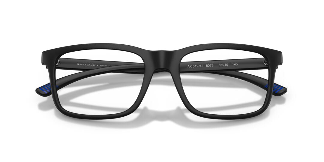 Lente Oftálmico Armani Exchange AX3125U Negro