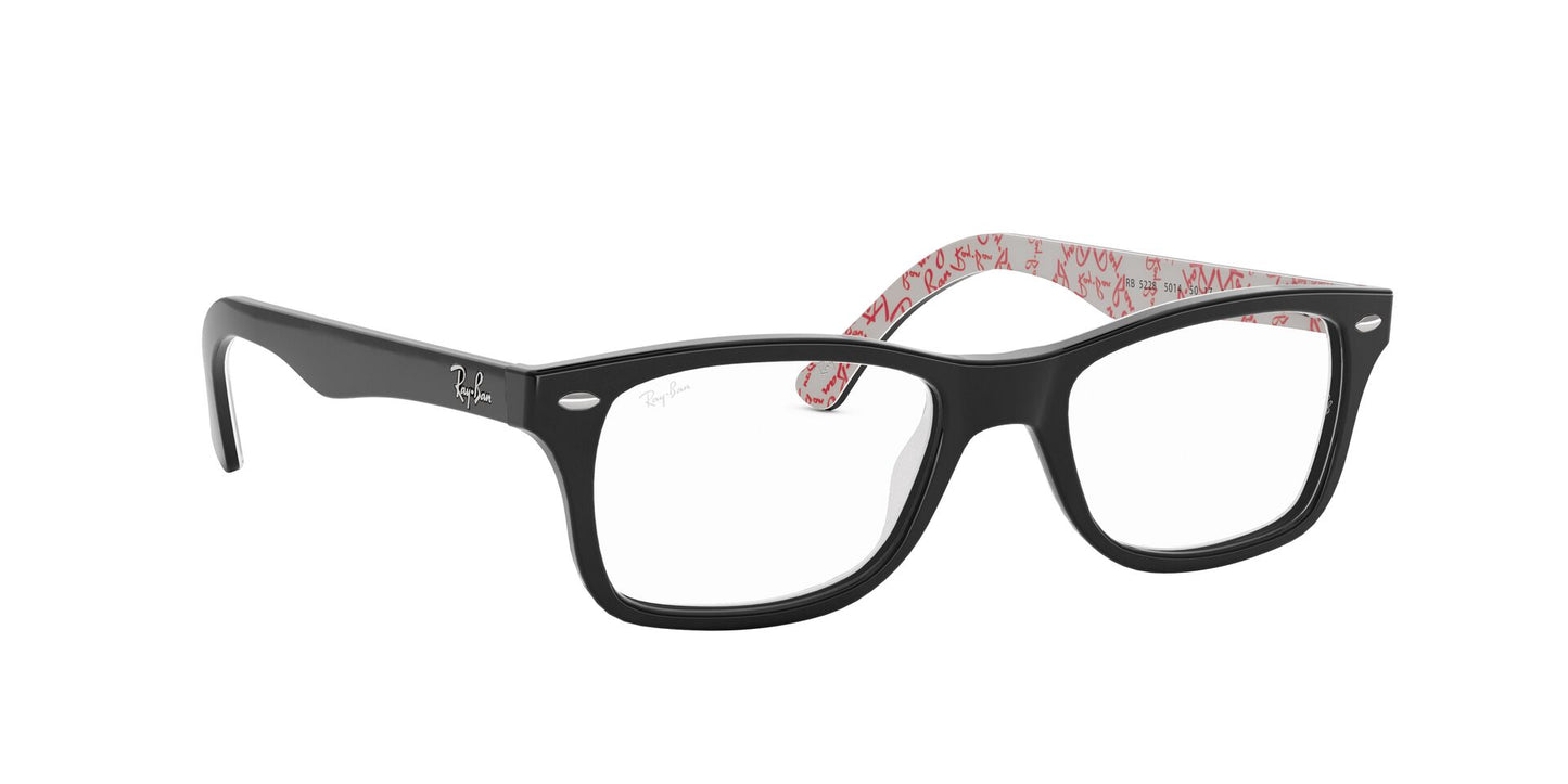 Lente Oftálmico Ray Ban RB5228AO Negro