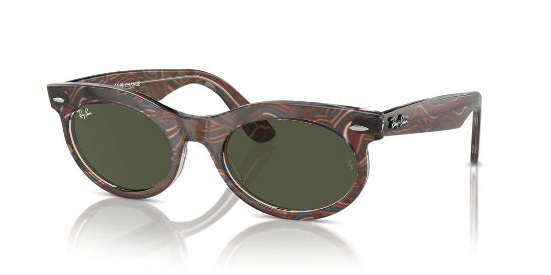 Lentes de Sol Ray Ban RB2242 Wayfarer Oval Change Gris
