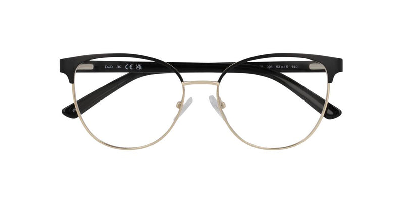 Lente Oftálmico D By D DB1159 Negro