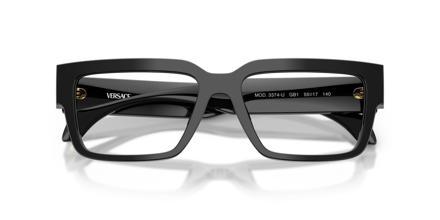 Lente Oftálmico Versace VE3374U Negro