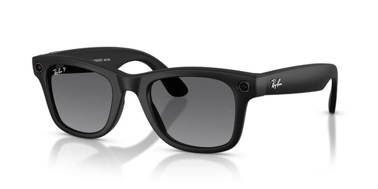 Lente Solar Ray Ban Meta Wayfarer L Gen. 2 Negro