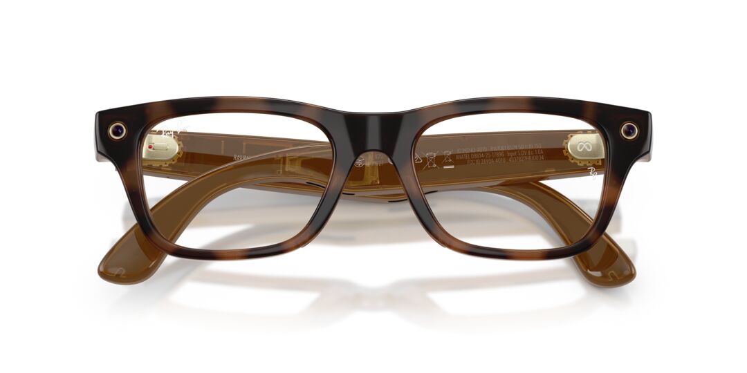 Lente Oftálmico Ray Ban Meta Blayzer Gen. 2 Havana