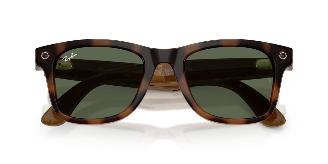 Lentes de Sol Ray Ban Meta Wayfarer L Gen. 3 Havana