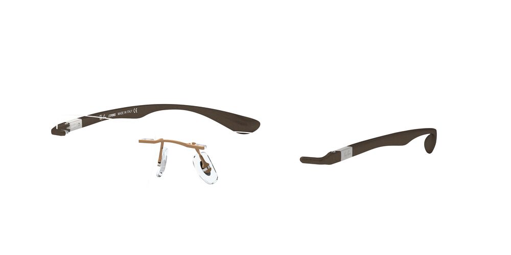 Lente Oftálmico Ray Ban RX8724 Café