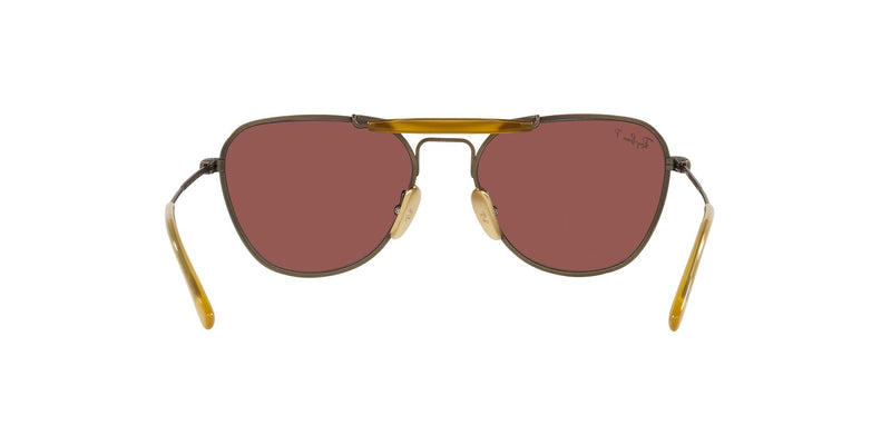 Lentes de Sol Ray Ban RB8064 Titanium Dorado