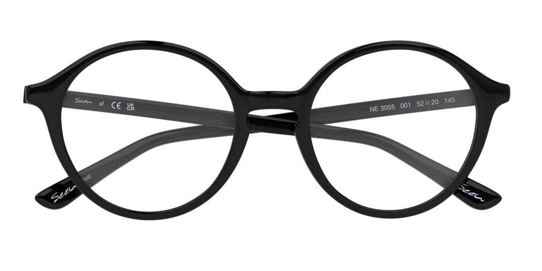Lente Oftálmico Seen NE3055 Negro