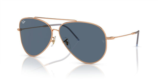 Lentes de Sol Ray Ban RBR0101S Aviator Reverse Dorado