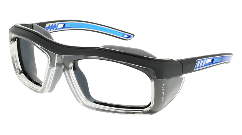 Lente Oftálmico Lentes De Seguridad ZT500G Negro