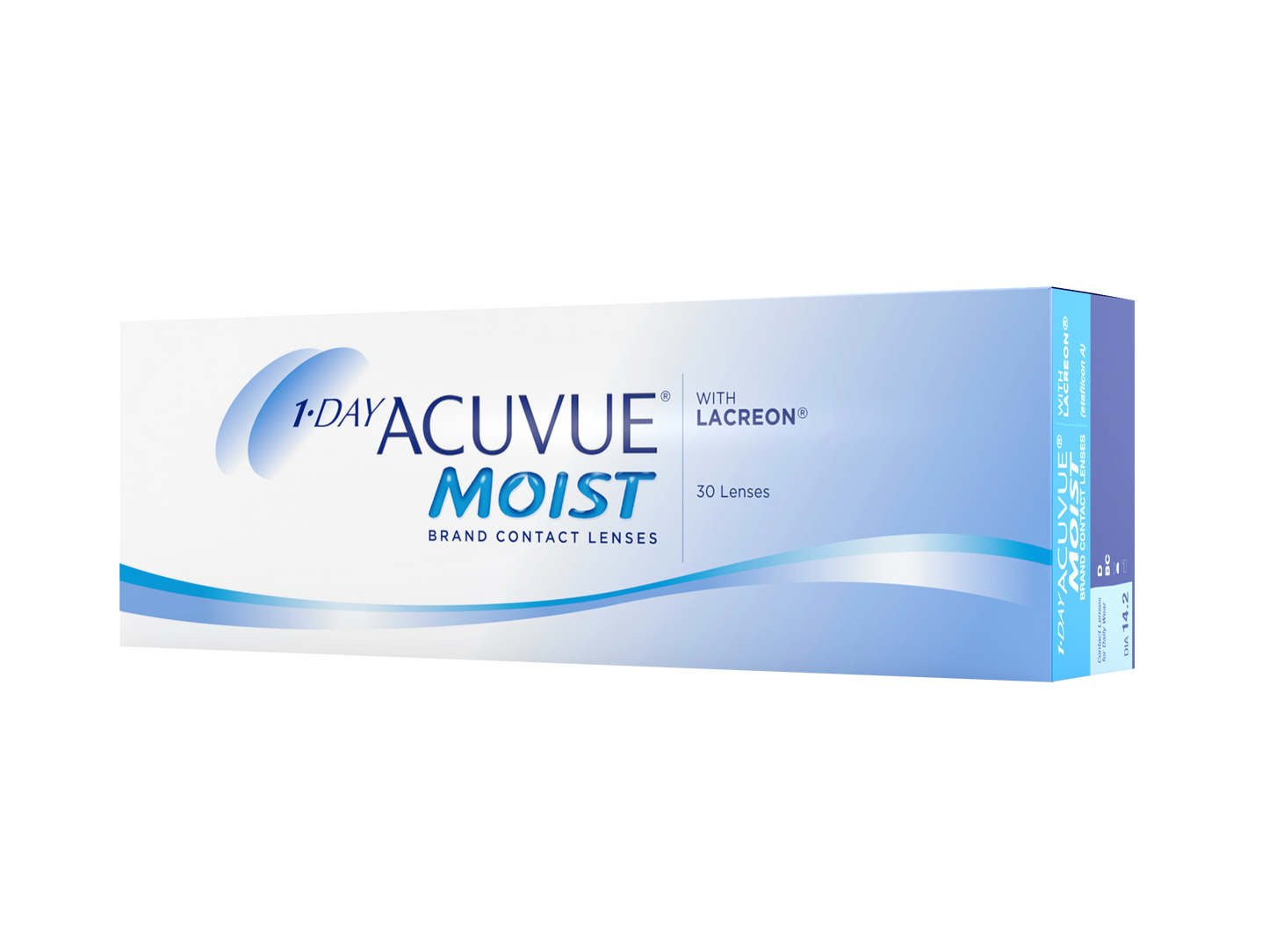 Lentes de Contacto 1 Day Acuvue Moist para Miopía e Hipermetropía