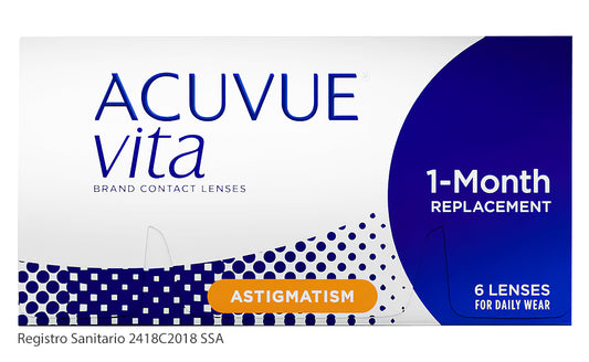 Lentes de Contacto Acuvue Vita para Astigmatismo