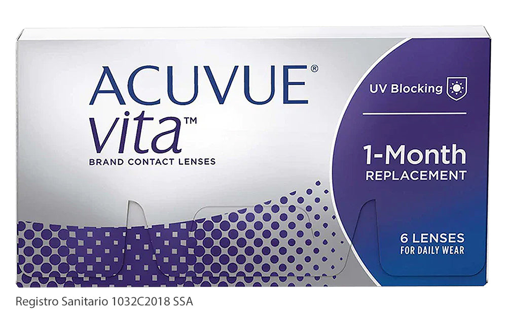 Lentes de Contacto Acuvue Vita para Miopía e Hipermetropía