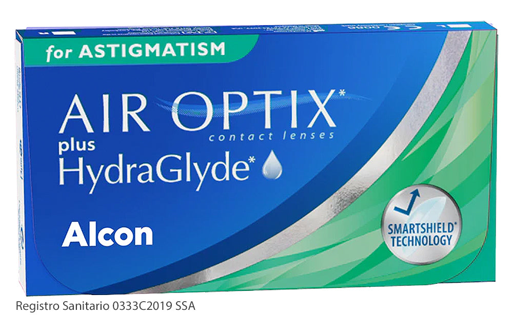 Lentes de Contacto Air Optix Hydraglyde para Astigmatismo