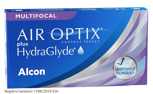 Lentes de Contacto Air Optix Hydraglyde Multifocales