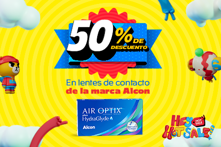 Hasta 50% en LC ALCON