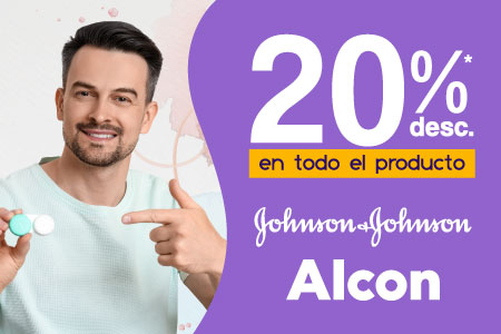 20% EN LC J&J Y ALCON