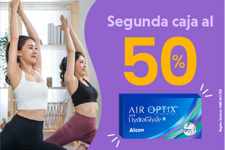 SEGUNDA CAJA AL 50% AIROPTIX HYDRAGLYDE