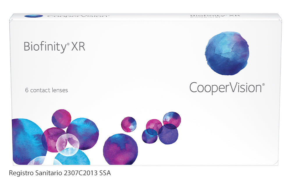 Lentes de Contacto Biofinity XR Esférico para Miopía e Hipermetropía