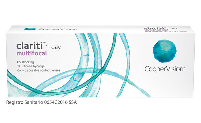 Lentes de Contacto Clariti 1 Day Multifocal para Presbicia