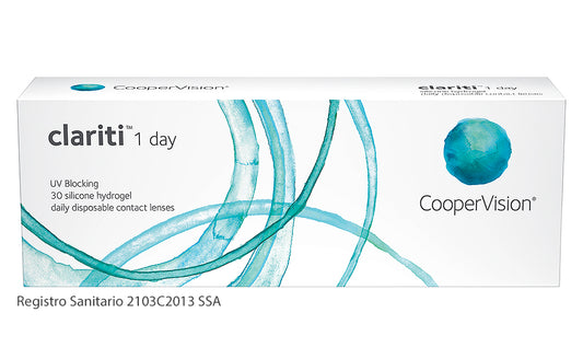 Lentes de Contacto Clariti 1 Day para Miopía e Hipermetropía