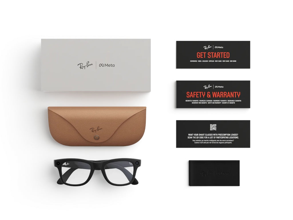 Lente Oftálmico Ray Ban Meta Wayfarer Gen. 2 Negro