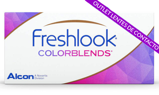 Lentes de Contacto Freshlook Colorblends para Miopía e Hipermetropía OUTLET