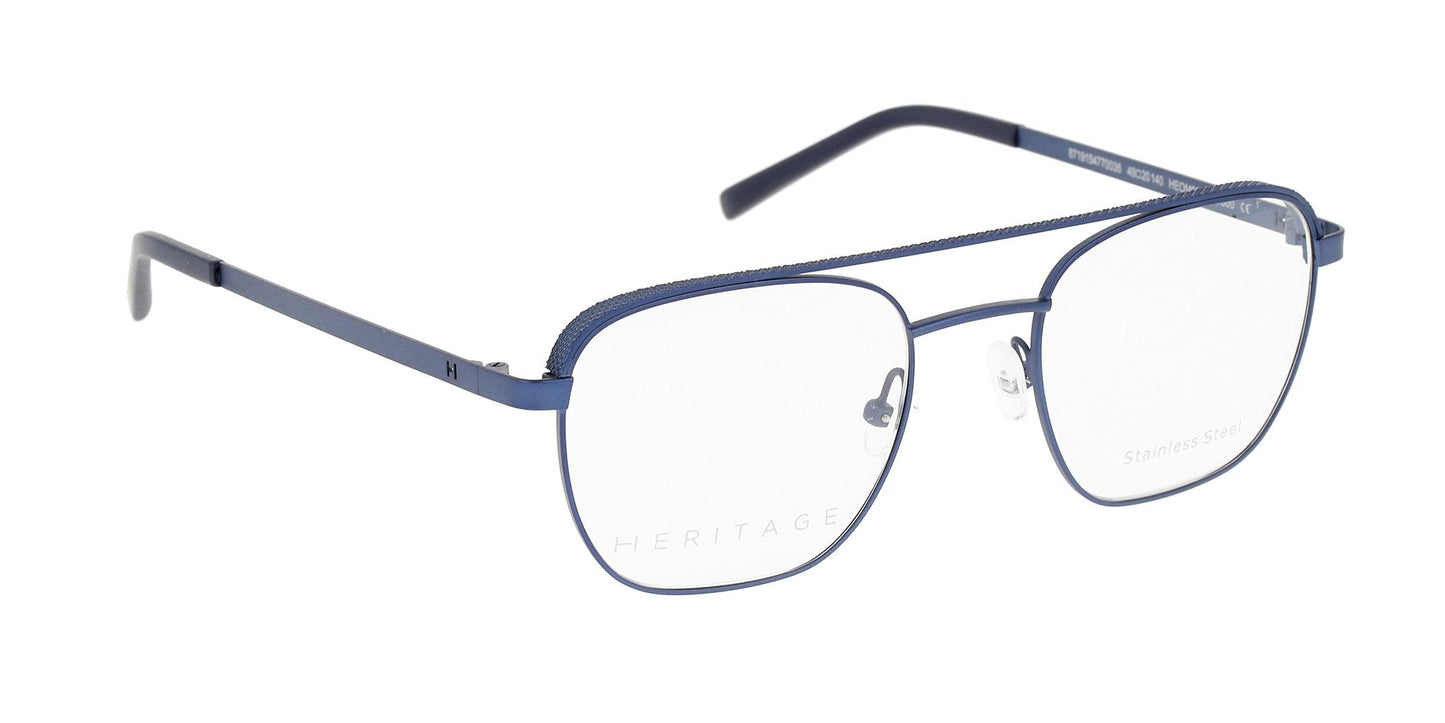 Lente Oftálmico Heritage HEOM0048 Azul