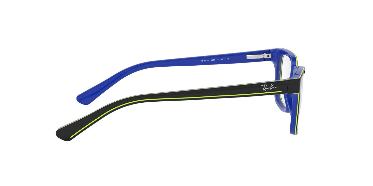 Lente Oftálmico Ray Ban Kids RB1536O Negro