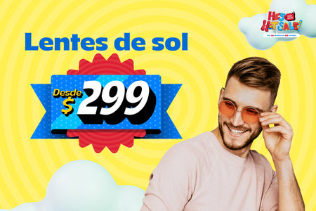 Lentes solares desde $299