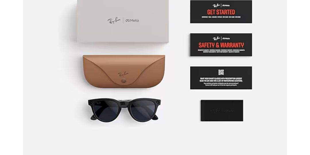 Lente Oftálmico Ray Ban Meta Headliner Gen. 2 Negro