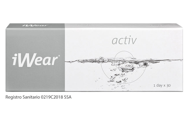 Lentes de Contacto iWear Activ para Miopía e Hipermetropía