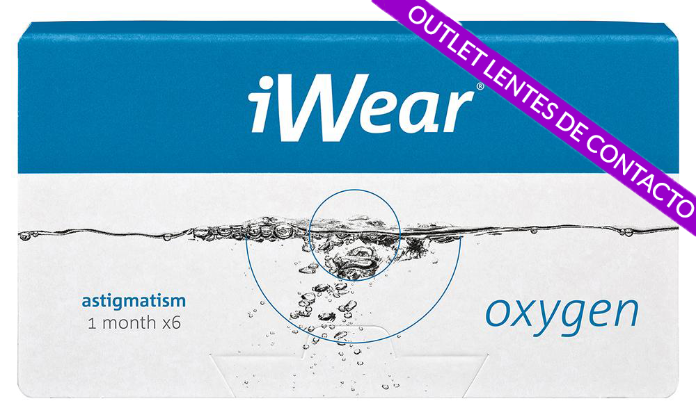 Lentes de Contacto iWear Oxygen para Astigmatismo OUTLET