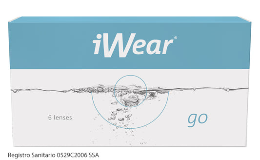 Lentes de Contacto iWear Go para Miopía e Hipermetropía