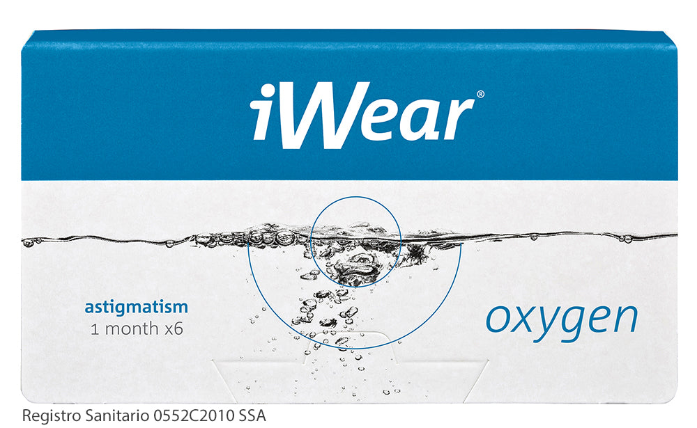 Lentes de Contacto iWear Oxygen para Astigmatismo