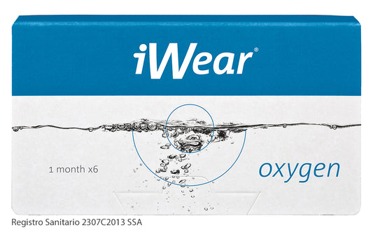Lentes de Contacto iWear Oxygen para Miopía e Hipermetropía