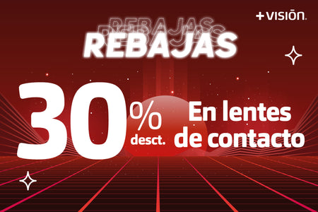 Hasta 30% en Lentes de contacto