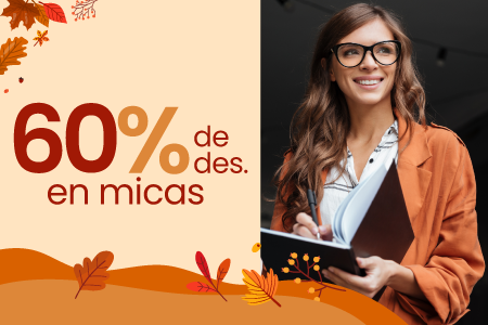 60% en micas y tratamientos