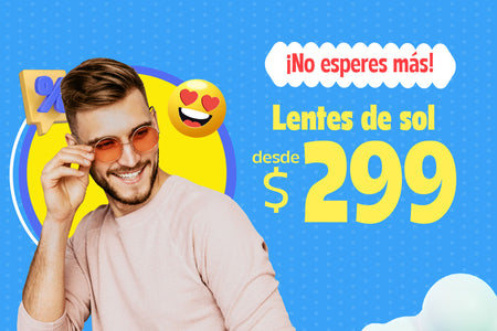 Lentes solares desde $299