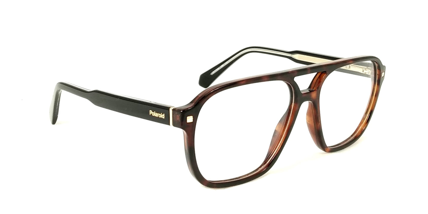 Lente Oftálmico Polaroid PLD D444 Havana