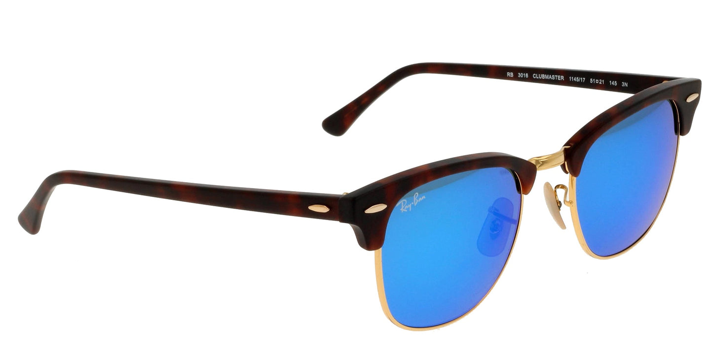 Lentes de Sol Ray Ban RB3016 Clubmaster Dorado